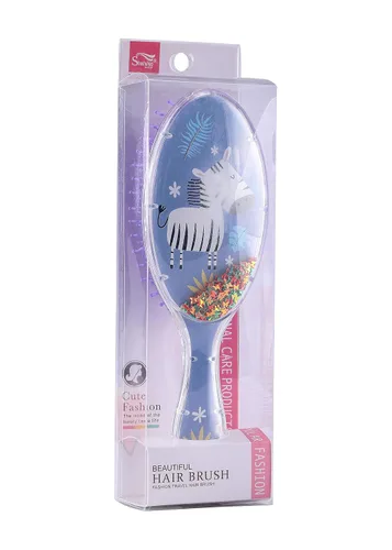 Miniatura 7 de Cepillo desenredante para niños de cabello rizado, elimina suavemente nudos y enredos con facilidad, sin dolor, para todo tipo de cabello, diseño