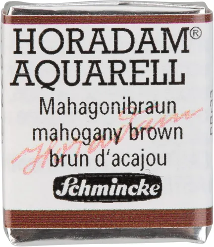 Miniatura 52 de Schmincke - HORADAM® AQUARELL - acuarelas de los mejores artistas, 786 Antracita, 14 786 044, 1/2 sartén