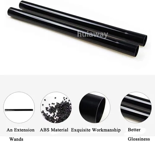 Miniatura 4 de Varita de extensión de vacío de 1.25 pulgadas y 1.260 in, tubo de plástico de 1 1/4 pulgadas para tubos de repuesto para aspiradora, se extienden