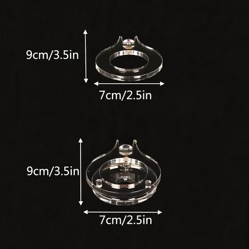 Miniatura 6 de WANLIAN Sable de luz de montaje en pared Sable de luz Soporte de pared de acrílico vertical compatible con la mayoría de los sables de luz