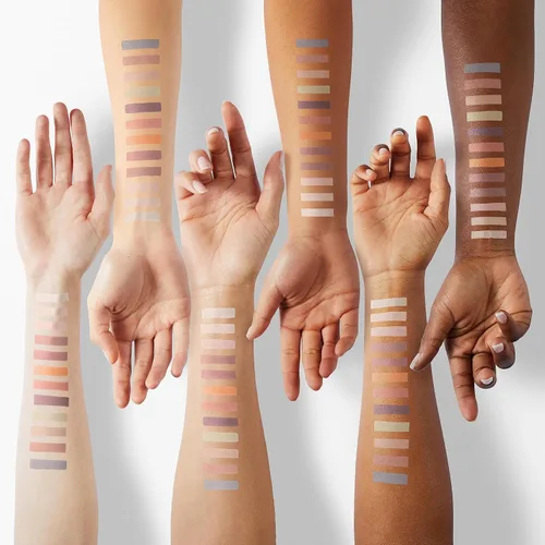 Miniatura 4 de Lamora Paleta de sombra de ojos - Paleta de maquillaje de ojos con 16 tonos mate altamente pigmentados - Vegano y mezclable
