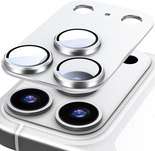 Miniatura 10 de Suoman Protector de Lente de Cámara para iPhone 17 Pro, [Todo en Uno Esmerilado] [Adhesión Fuerte] Marco de Metal de Vidrio Templado Cubierta