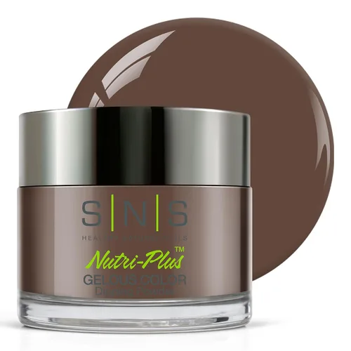Miniatura 27 de SNS Polvo de inmersión de uñas, polvo de inmersión de color geloso - Acai Bowl (negro) - Color de uñas de larga duración dura 14 días - Bajo olor