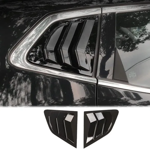 Miniatura 7 de BOYUER Para Nissan Rogue 2014-2020 Estilo Carreras Laterales Traseras Laterales Rejillas de Estilo Deportivo Cubierta de Rejillas de Cucharada