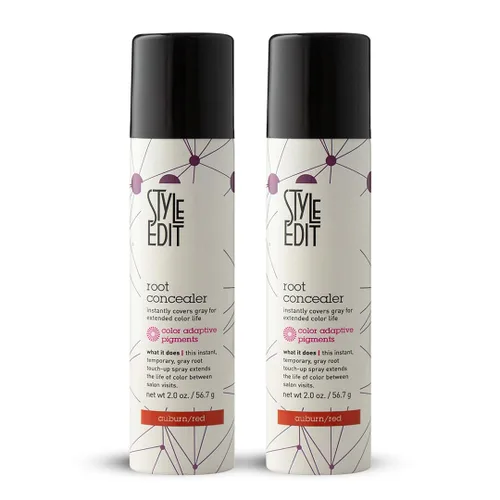 Miniatura 15 de Corrector de raíz marrón medio, spray de retoque para cabello castaño medio, cubre temporalmente el cabello gris, paquete de 1