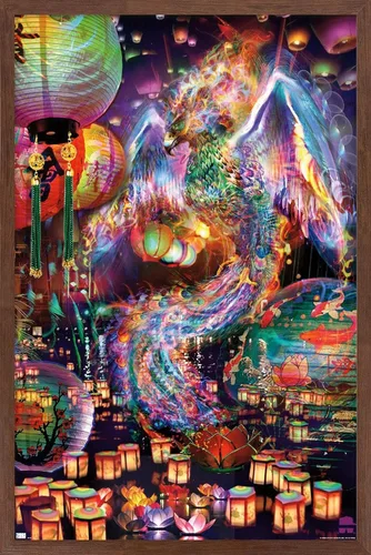 Miniatura 10 de Trends International Jumbie - Póster de pared de Phoenix, 14.72 x 22.37 pulgadas, versión enmarcada plateada Versión con marco plateado