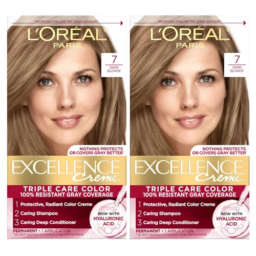 Miniatura 52 de L'Oreal Paris Excellence Crème - Tinte permanente para el cabello, color de cabello de triple cuidado, complejo Pro-Keratine para una cobertura