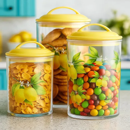 Miniatura 7 de Reston Lloyd - Contenedores herméticos sin BPA para cereales, pasta, azúcar, café, harina, galletas, té suelto, para organización de la cocina