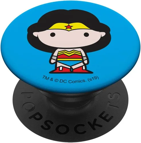 Miniatura 6 de Wonder Woman Cute Chibi Character PopSockets MagSafe PopGrip para iPhone