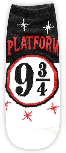 Miniatura 4 de Harry Potter Hedwig Marauders Map Platform 9 34 - Calcetines tobilleros para mujer (5 unidades), Multi