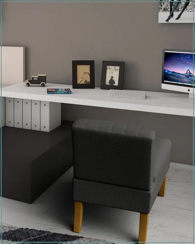 Miniatura 8 de VIRRMO Sillas de Acento sin Brazos para Sala de Estar, Silla Slipper Moderna Sillas de Sala de Estar con Patas de Madera Sólida, Silla de Tocador