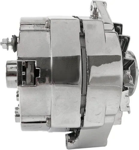 Miniatura 2 de DB Electrical ADR0336-C Alternador Cromado Compatible/Reemplazo para Chevrolet General Motors 110 Amp 3-Cable Configuración 65, 67-85, Corte Bajo