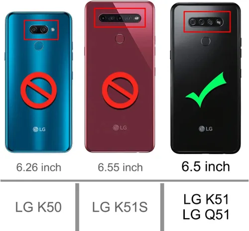 Miniatura 2 de Osophter Funda para LG K51, LG Reflect Funda transparente con flores para niñas y mujeres, esquinas reforzadas transparentes de poliuretano