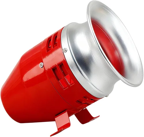 Miniatura 7 de Baomain MS-390 110V AC 0.93A Motor Siren - 125dB alarma industrial con carcasa metálica para sistemas de seguridad y alertas de emergencia