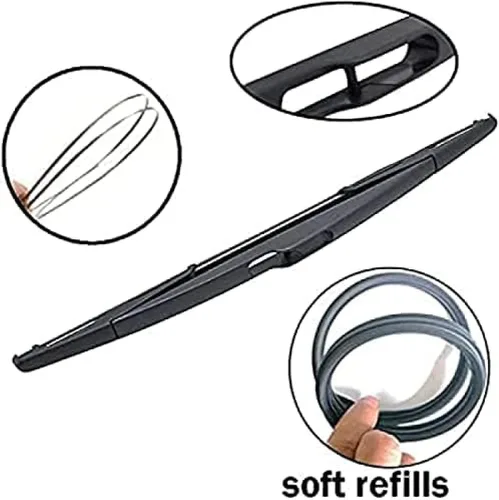 Miniatura 8 de Brazo del limpiaparabrisas trasero del coche, para Opel para Zafira B MK2 2005-2014, reemplazo del conjunto del limpiaparabrisas