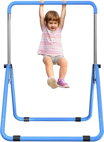 Miniatura 7 de WATBKHE Barra de gimnasia para niños, equipo de gimnasia para el hogar, altura ajustable, barra de entrenamiento de gimnasia, artículos de gimnasia