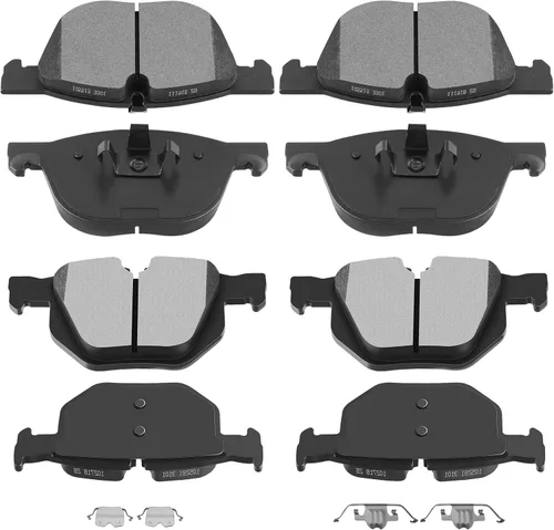 Miniatura 26 de Pastillas de freno, ECCPP D465 D537 8 piezas de kits de freno de cerámica aptos para 1997 1998 1999 para Acura CL, 1991-1997 para Honda para Accord