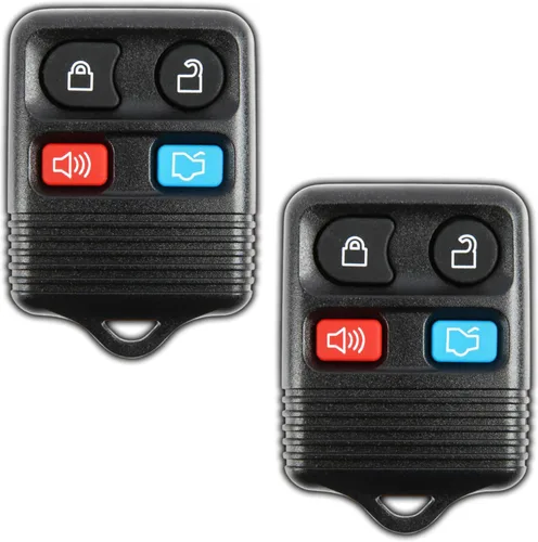 Miniatura 11 de 2 repuestos de apertura con control remoto KeylessOption, 4 botones, llavero remoto, Azul