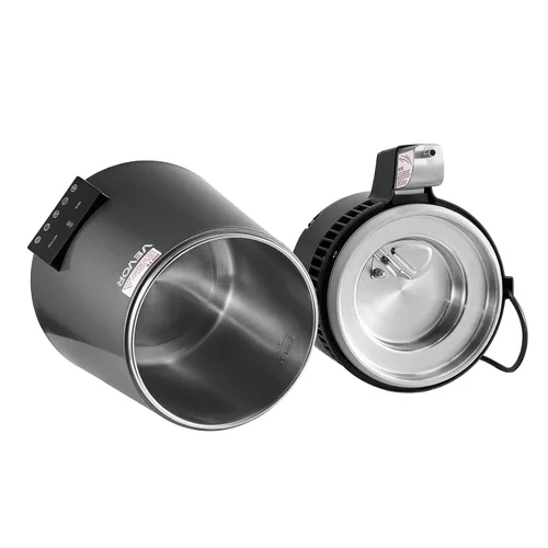 Miniatura 11 de VEVOR Destilador de Agua de 1750W, Fabricante de Agua Destilada de 0.4 Gal/H con Garrafa de Vidrio, Máquina Destiladora de Encimera de 4L/1.1 Gal