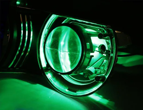 Miniatura 4 de 3-SMD Cintas LED para focos proyectores delanteros, Verde