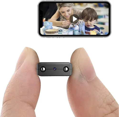 Detector de cámara oculta más pequeño, cámaras Wifi inalámbricas 1080P para cámara de seguridad para el hogar, cámaras pequeñas monitor de bebé con