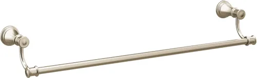 Moen YB6424NL Belfield - Toallero de baño de 24 pulgadas, níquel pulido