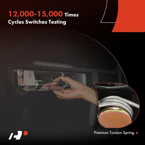 Miniatura 6 de A-Premium Manija del maletero de la puerta trasera compatible con Toyota Sienna 1998-2003, Sequoia 2001-2007 – Ensamblaje de la manija de la puerta