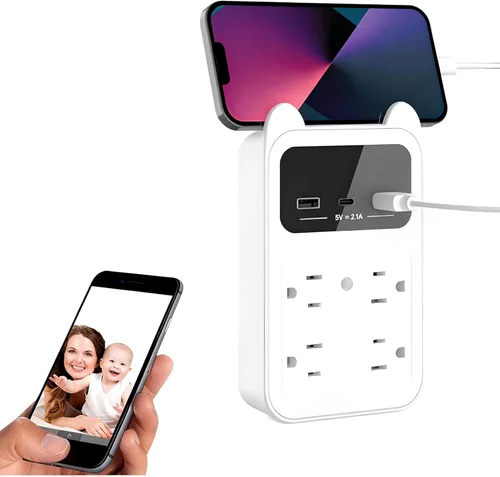 Cámara de salida mejorada 2026 – Mini cámara de seguridad inalámbrica HD 2K con detección de movimiento – Gran angular de 120° para seguridad