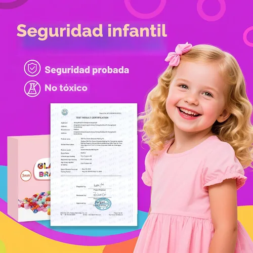 Miniatura 7 de Redtwo Kit de 45000 cuentas de cristal de 0.118 pulgadas, 7 cajas de 144 colores para pulseras, kit de pulsera de amistad con dijes y letras