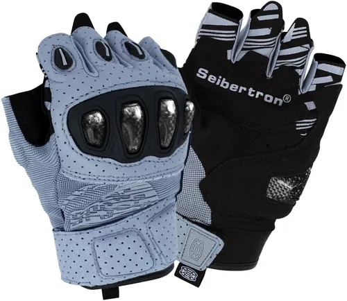 Miniatura 14 de Seibertron SPS Series - Guantes para motocicleta con pantalla táctil, para motocross, BMX, ATV, MTB, ciclismo, completo o medio dedo, para adultos