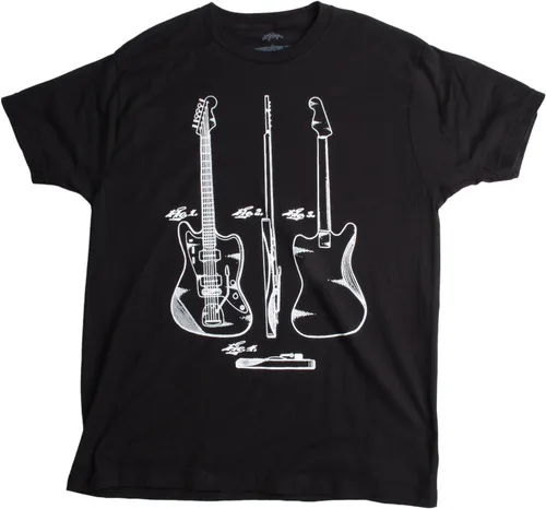 Miniatura 4 de 1959 Guitarra Eléctrica Patente Dibujo Historia de la Música Guitarras Camiseta Unisex