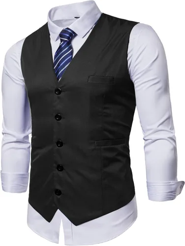 Miniatura 2 de Chaleco formal de negocios de hombres para traje o esmoquin