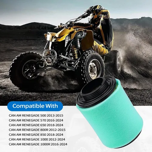 Miniatura 6 de LOCOPOW 707800371 Parte del filtro de aire para Can Am Outlander Renegade 570 450 850 650 800R 1000 1000R Max DPS XMR XT XTP STD XXC 2012 2013 2014
