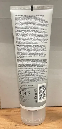 Miniatura 9 de FOUR REASONS Champú de depósito de color para cabello teñido – rubio platinado/gris, tóner de cabello gris sin sulfato, 8.45 onzas líquidas