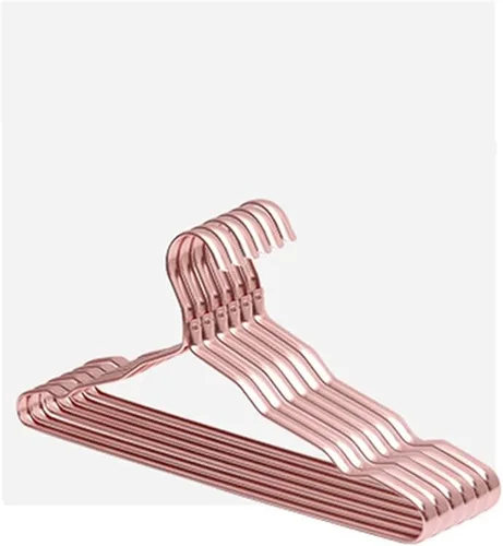 Miniatura 9 de 5Pcs Clothes Hanger Anti-Slip Antideformation Aluminium Alloy Closet Dress Clothing Towel Multifunction Storage Rack Coat Hanger(E)