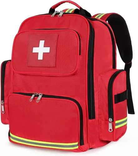 Miniatura 8 de Gatycallaty Mochila de primeros auxilios Medical Emt First Responder Bag Empty Ems Emergencia Hogar Salud Senderismo Trauma Viajes Camping marino