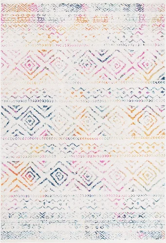 Miniatura 79 de SAFAVIEH Tulum Collection - Alfombra decorativa de 2 x 4 pies, diseño marroquí bohemio envejecido, no desprende pelusa y fácil de limpiar, ideal