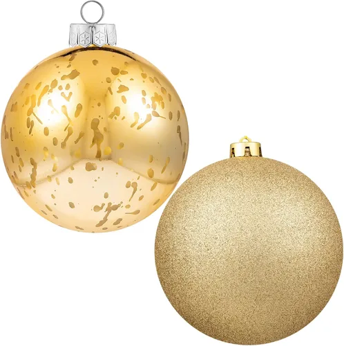 Miniatura 8 de XmasExp Adornos de Navidad grandes de 6 pulgadas, decoración de árbol gigante, bolas colgantes decorativas inastillables para decoración de fiestas
