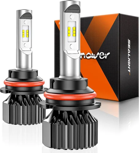 Miniatura 11 de SEALIGHT H16 H8 H11 Bombillas LED antiniebla, 18000LM 800% de brillo 6500K Blanco frío, Bombilla antiniebla con anillo ajustable de 360°, 60000