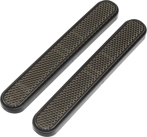 Motoforti Adhesivo Reflectante para Horquilla Delantera Inferior y Funda Reflectante Universal para Alforja Trasera 1 Par Fumado