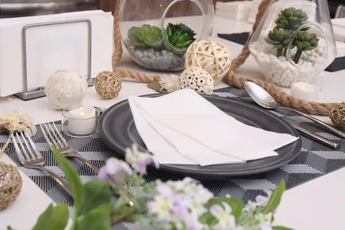 Miniatura 3 de Toallas de invitados desechables como lino Servilletas de baño Servilletas de boda Toallas desechables de lino premium para invitados