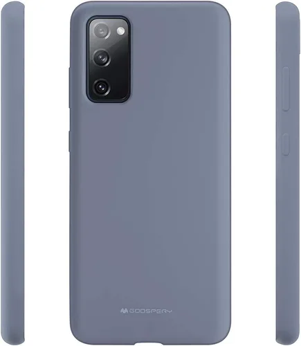 Miniatura 8 de GOOSPERY Funda de silicona líquida compatible con Samsung Galaxy S20FE, suave al tacto, protección de cuerpo completo, a prueba de golpes, con forro
