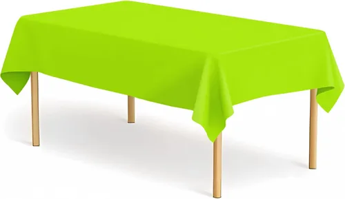 Miniatura 15 de Paquete de 2 manteles de plástico a cuadros en blanco y negro para fiestas, desechables de 54 x 108 pulgadas, mantel rectangular con bandera a
