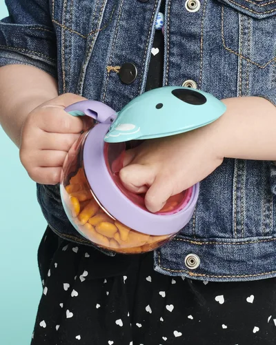 Miniatura 3 de Skip Hop Contenedor de aperitivos para bebés, taza de aperitivos del zoológico, koala