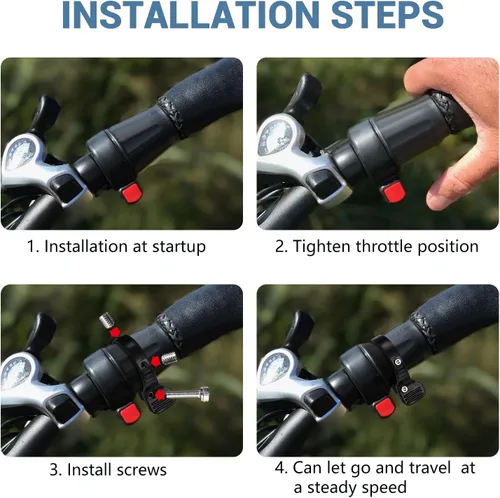 Miniatura 3 de Canitu Thumb Throttle Adapter,E-Bike Throttle Adapter Attachment Drive Conversion Kits Replacement for Rad, for Lectric, for Pedego, for Himiway