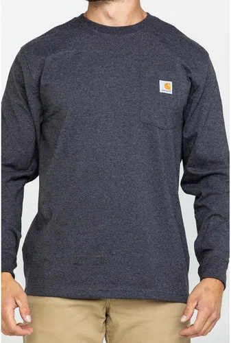 Miniatura 4 de Carhartt - Camisa de ajuste holgado para hombre, pesada, de manga larga y con bolsillo