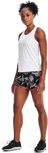 Miniatura 3 de Under Armour Fly By 2.0 - Pantalones cortos estampados de correr para mujer