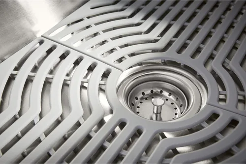Miniatura 16 de Sterling K-20243-PC-NA Ludington - Fregadero de cocina de 34 pulgadas con montaje inferior con accesorios, lavabo frontal de delantal, acero