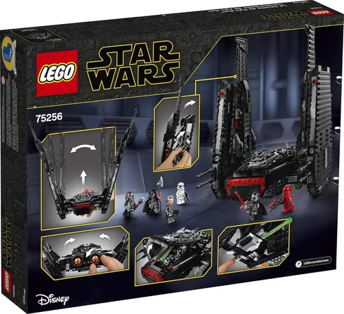 Miniatura 5 de Figura de acción LEGO Star Wars: The Rise of Skywalker, nave de Kylo Ren, 75256, 1,005 piezas 2-Multicolor