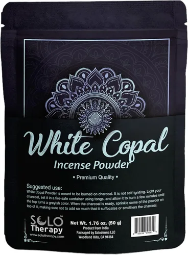 Miniatura 14 de Incienso en polvo de benjuí, 1.76 oz, calidad premium, 100% natural, espacio sagrado, incienso natural, incienso suelto, producto de la India, Polvo